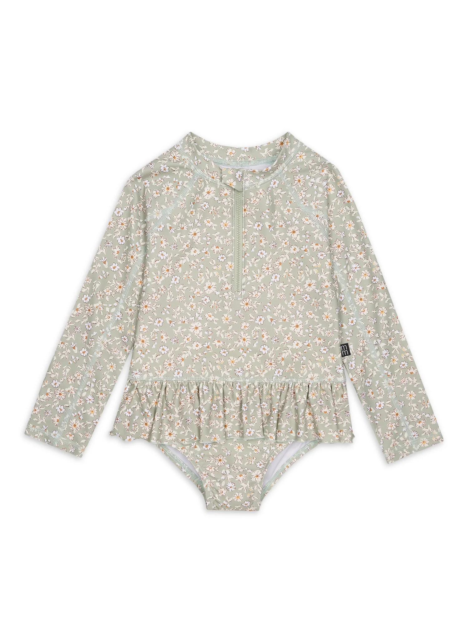 Modern Moments By Gerber Baby and Toddler Girl Swimsuit, Sizes 12M - 5T | Walmart (US)