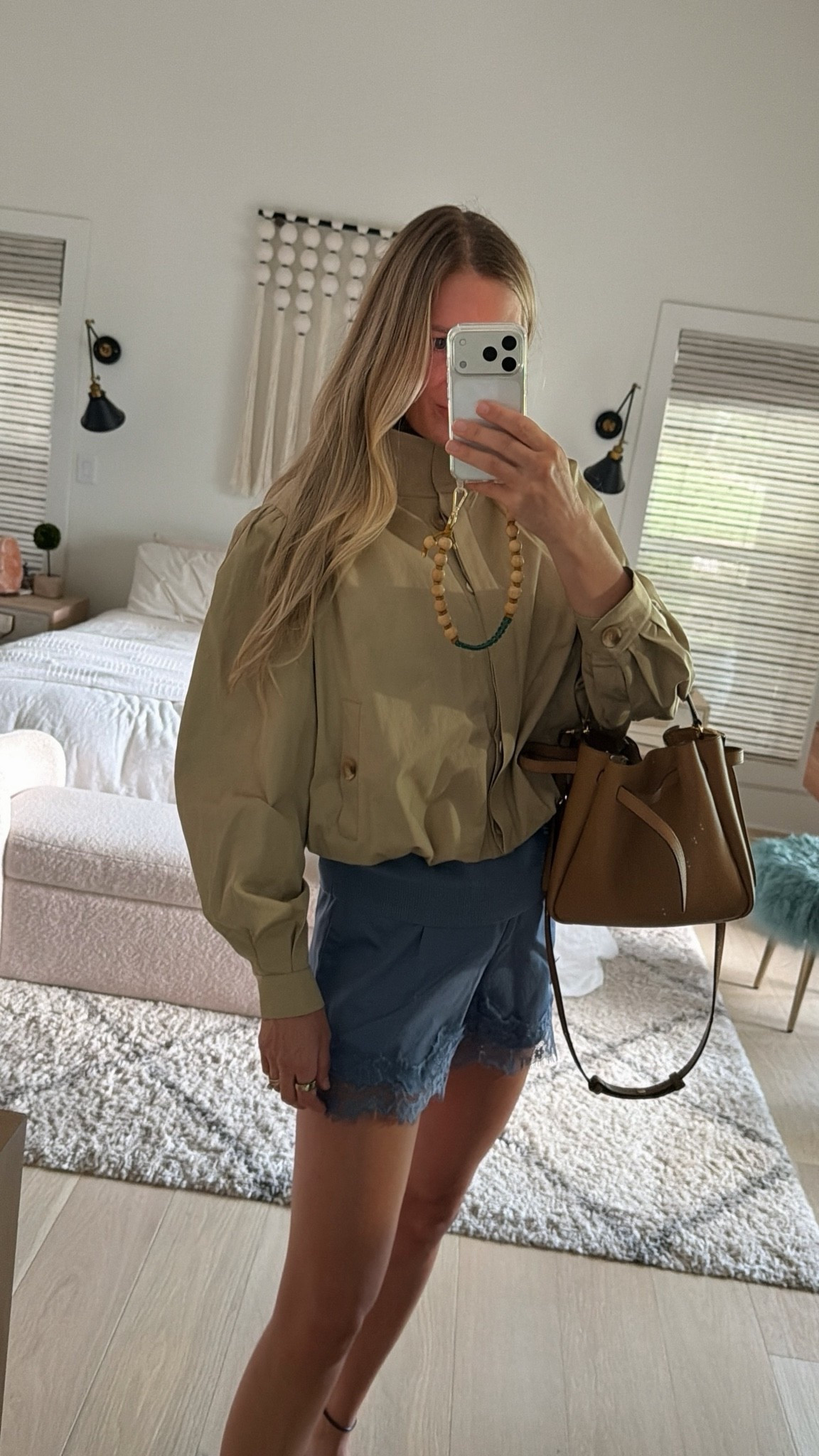 Fun spring/summer bomber jacket that beats a trench coat!
@ASTR the Label 

*TTS, cropped, wearing size S

#springjacket #bubblejacket #bomberjacket #funnelneck

#LTKootd #LTKSeasonal #LTKOver40
