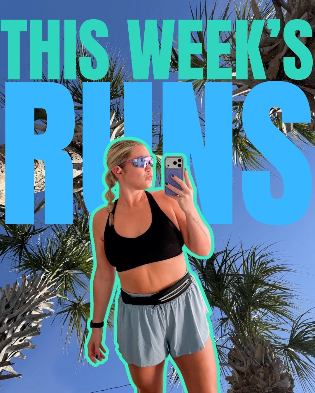 My fave run OOTD of the week😍🏃‍♀️

#runfit #runootd #runneroutfit

#LTKootd #LTKActive