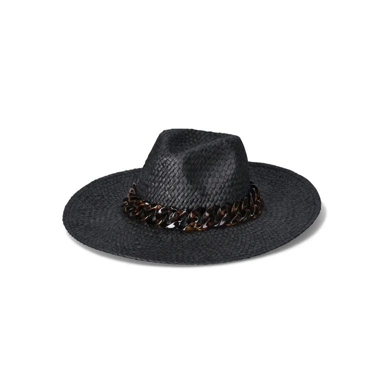 Time and Tru Time and Tru Women's Woven Straw Fedoras (4.3)4.3 stars out of 6 reviews6 reviews   ... | Walmart (US)