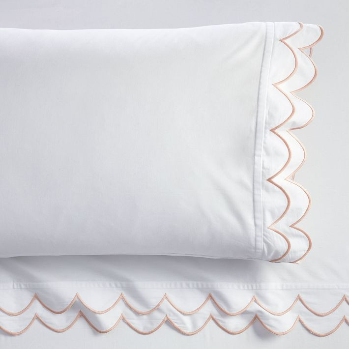 Sweet Scallop Sheet Set | Pottery Barn Teen