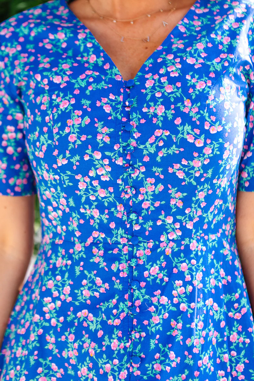 Allie Dress in Royal Blue | Ivy City Co