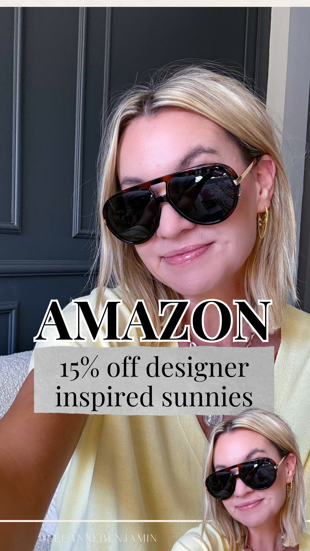 25% off designer inspired sunnies 

 #LTKmomlife #LTKSaleAlert #LTKTravel