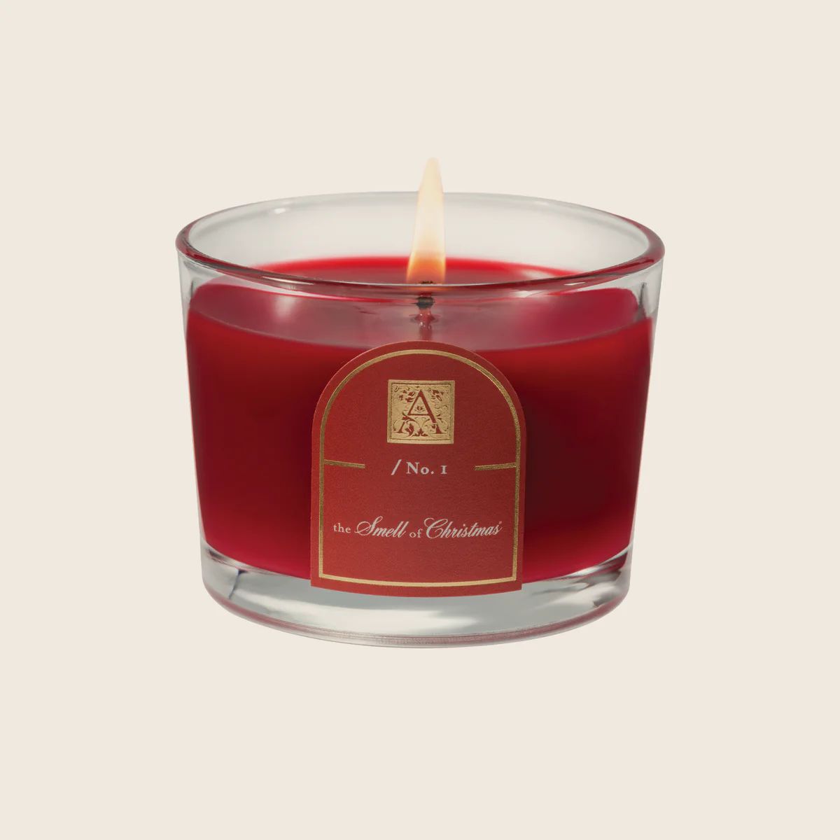 The Smell of Christmas - Petite Glass Tumbler Candle | Aromatique