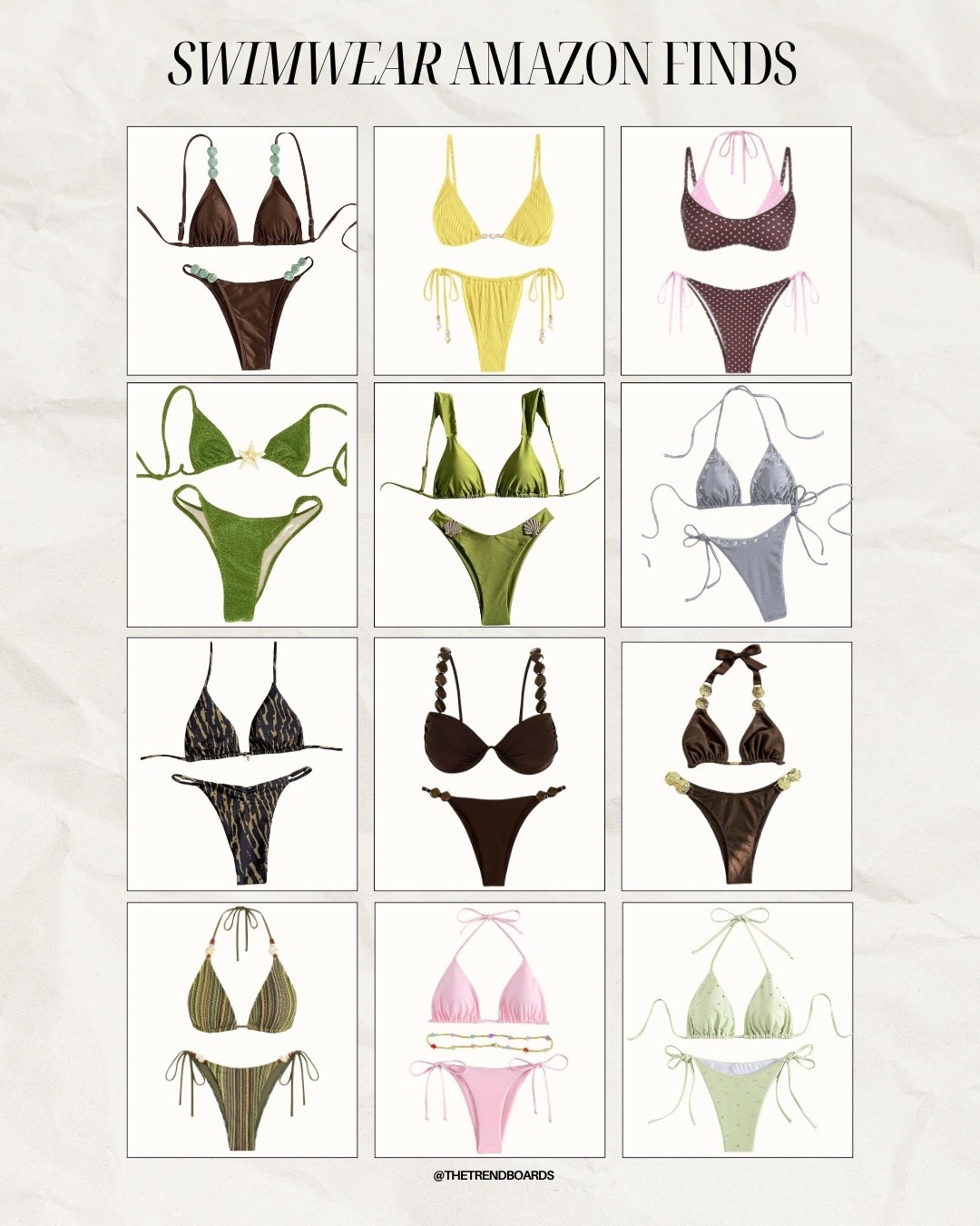Swimwear Amazon Finds

#swimwearfinds #vacationoutfit #beachoutfits

#LTKSwim #LTKTravel #LTKootd