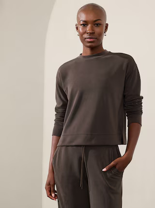 Seasoft Crewneck Sweatshirt | Athleta | Athleta