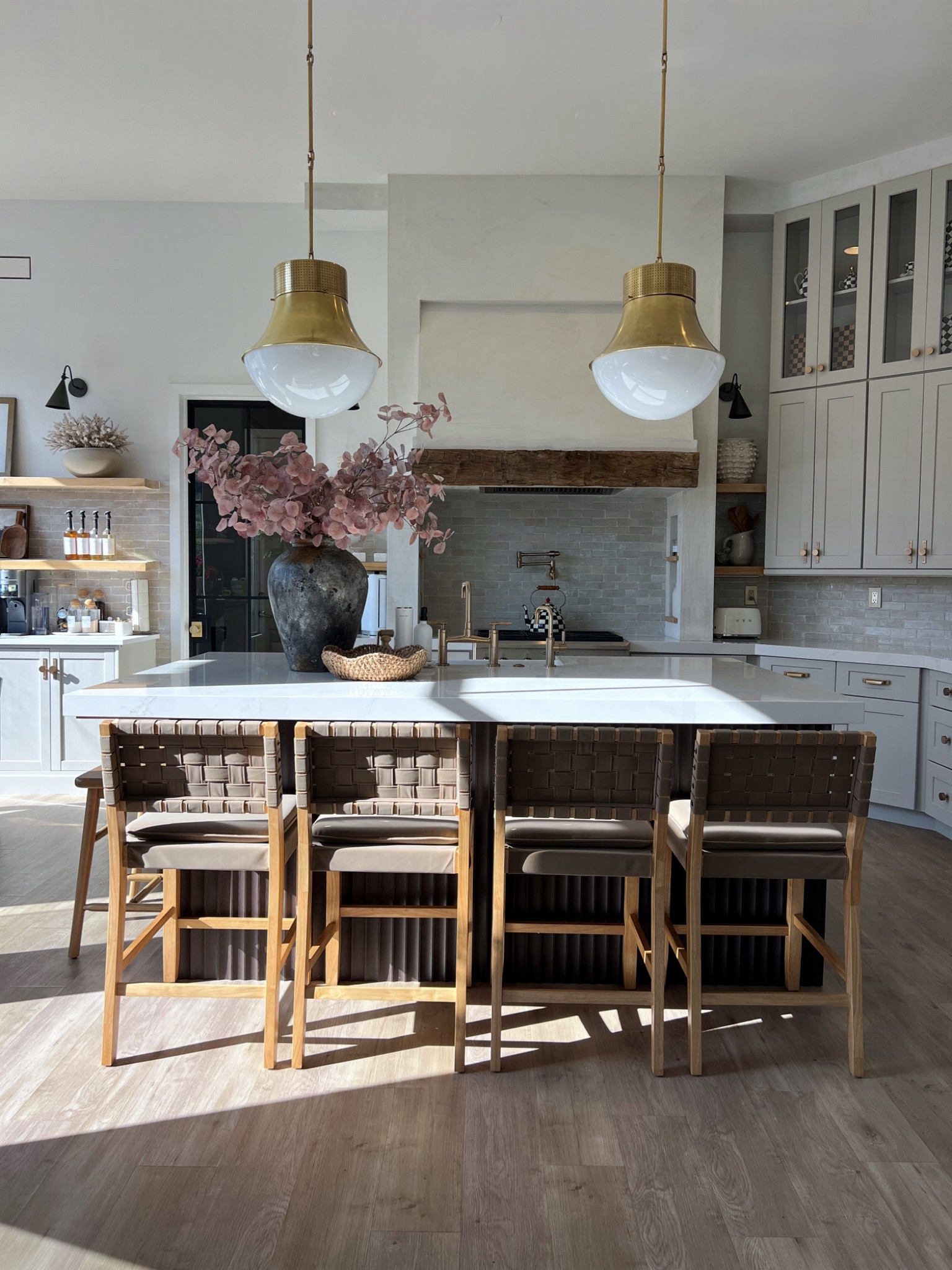 What do you think of my new counter stools? It's also budget friendly too! I love it! Also comes in different colors as well! 

#LTKHome