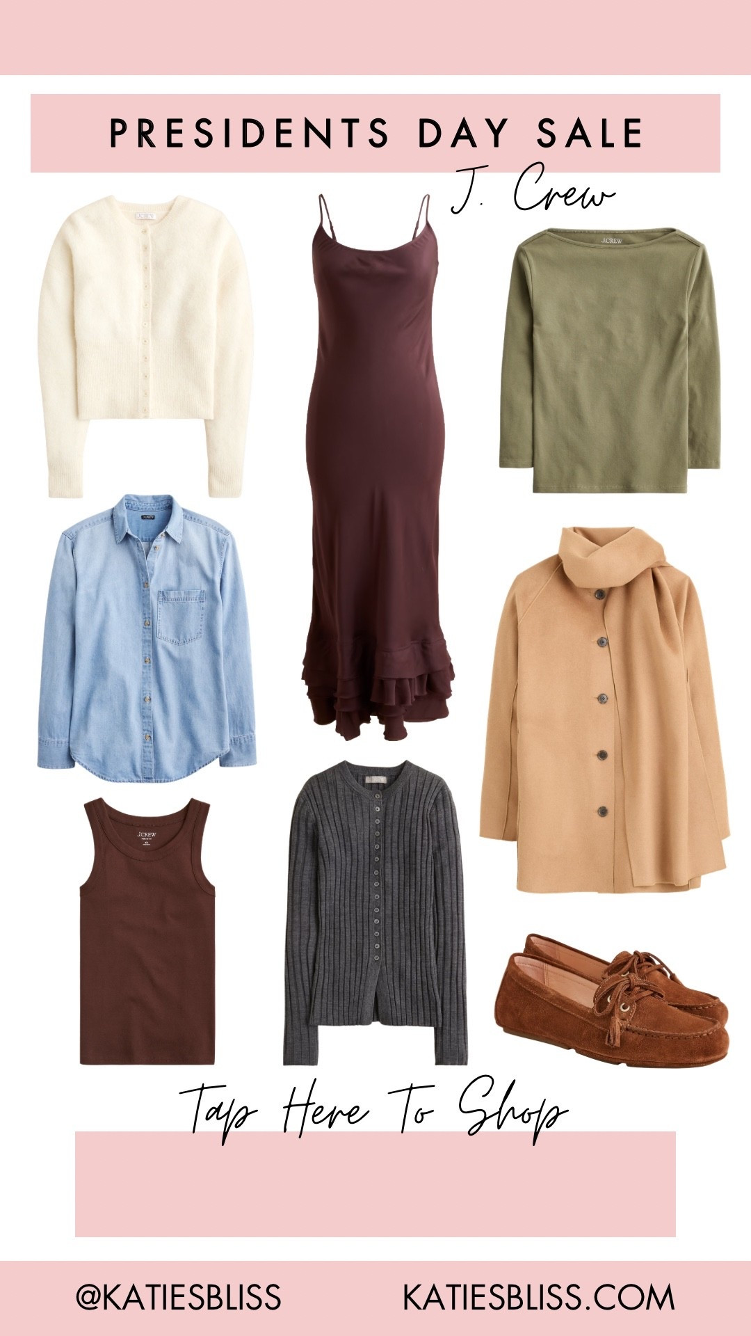 Presidents Day Sale  ✨ J. Crew 30% off everything 

Sale Alert. Deals. Markdowns. Seasonal. Long weekend sale.



#LTKSaleAlert