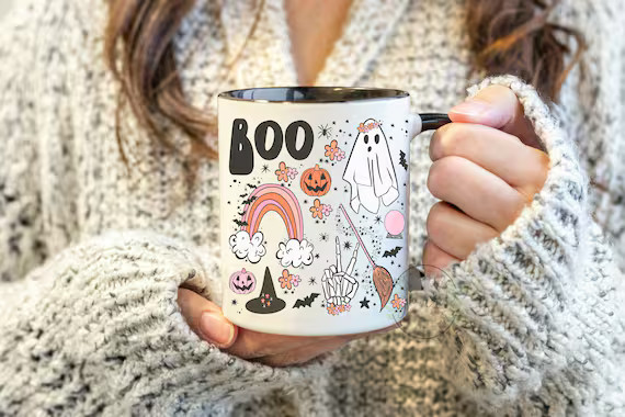 Pumpkin Mug  Autumn Decor  Fall Coffee Mug 036 - Etsy | Etsy (US)