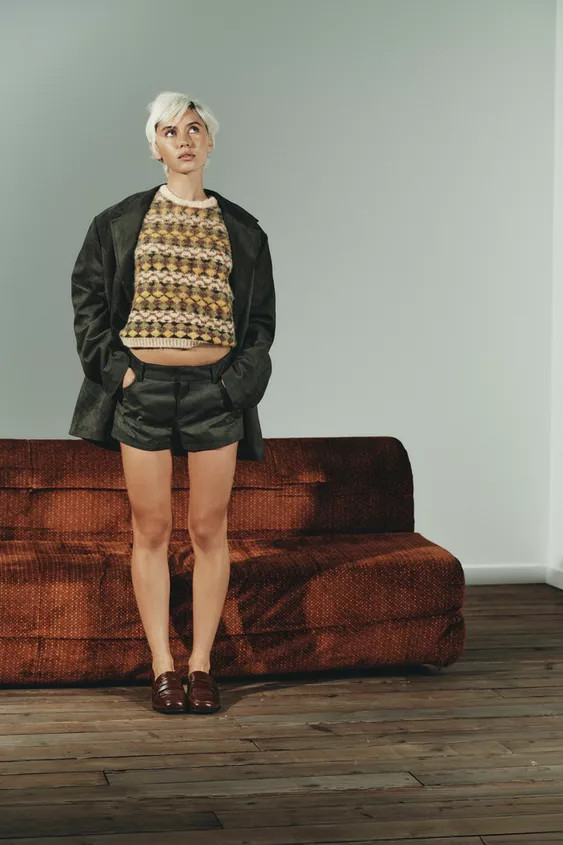 FAUX SUEDE MINI SHORTS | Zara US