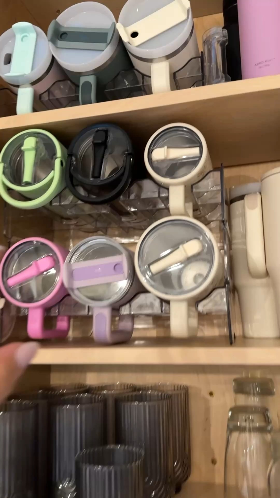 This tumbler cup organizer completely transformed my cabinets!! I love that there’s slots for the handles and it fits 40 oz cups too! 

Organizer | Kitchen Must Have | Tumbler Cup

#LTKFindsUnder50 #LTKHome