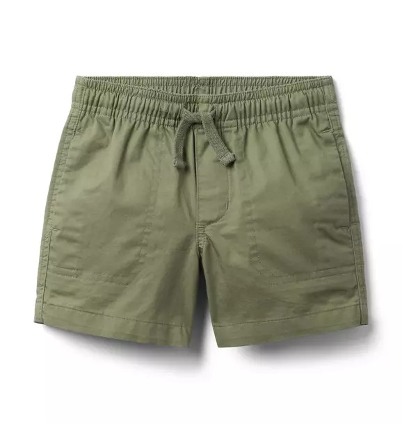 Twill Patch Pocket Pull-On Short | Janie and Jack