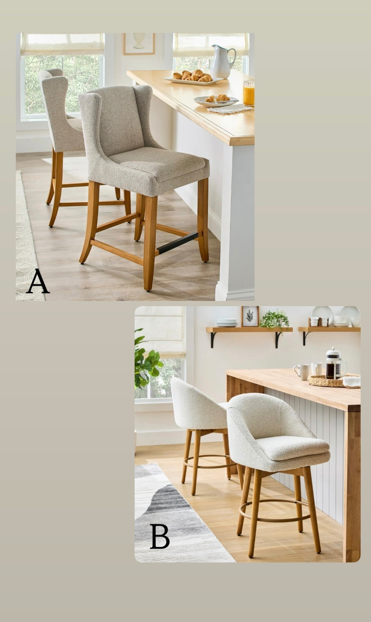 Which barstools would you pick? Both from Walmart Better Homes & Gardens.

#LTKOver40 #LTKHome #LTKStyleTip