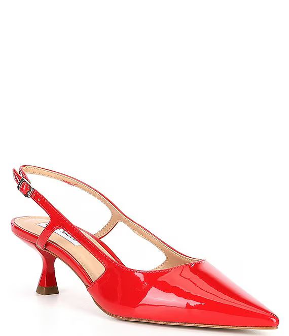 Legaci Kitten Heel Slingback Pumps | Dillard's