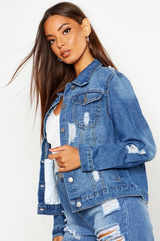 Western Denim Jacket | Boohoo.com (US & CA)