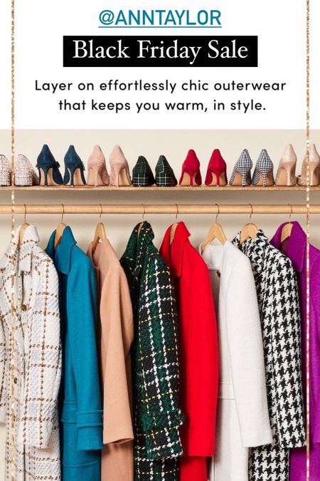 Ann Taylor Black Friday is up to 50% off and it is so worth investing in a colorful coat now 

Ann Taylor sale / winter coat / Ann Taylor winter jacket / Ann Taylor winter coat 

#LTKsalealert #LTKCyberweek
