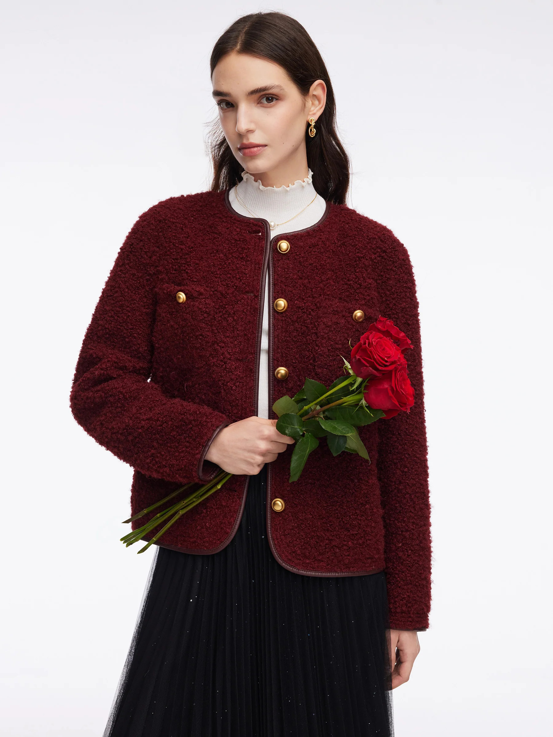 Eco-friendly Sherpa Women Jacket | GOELIA