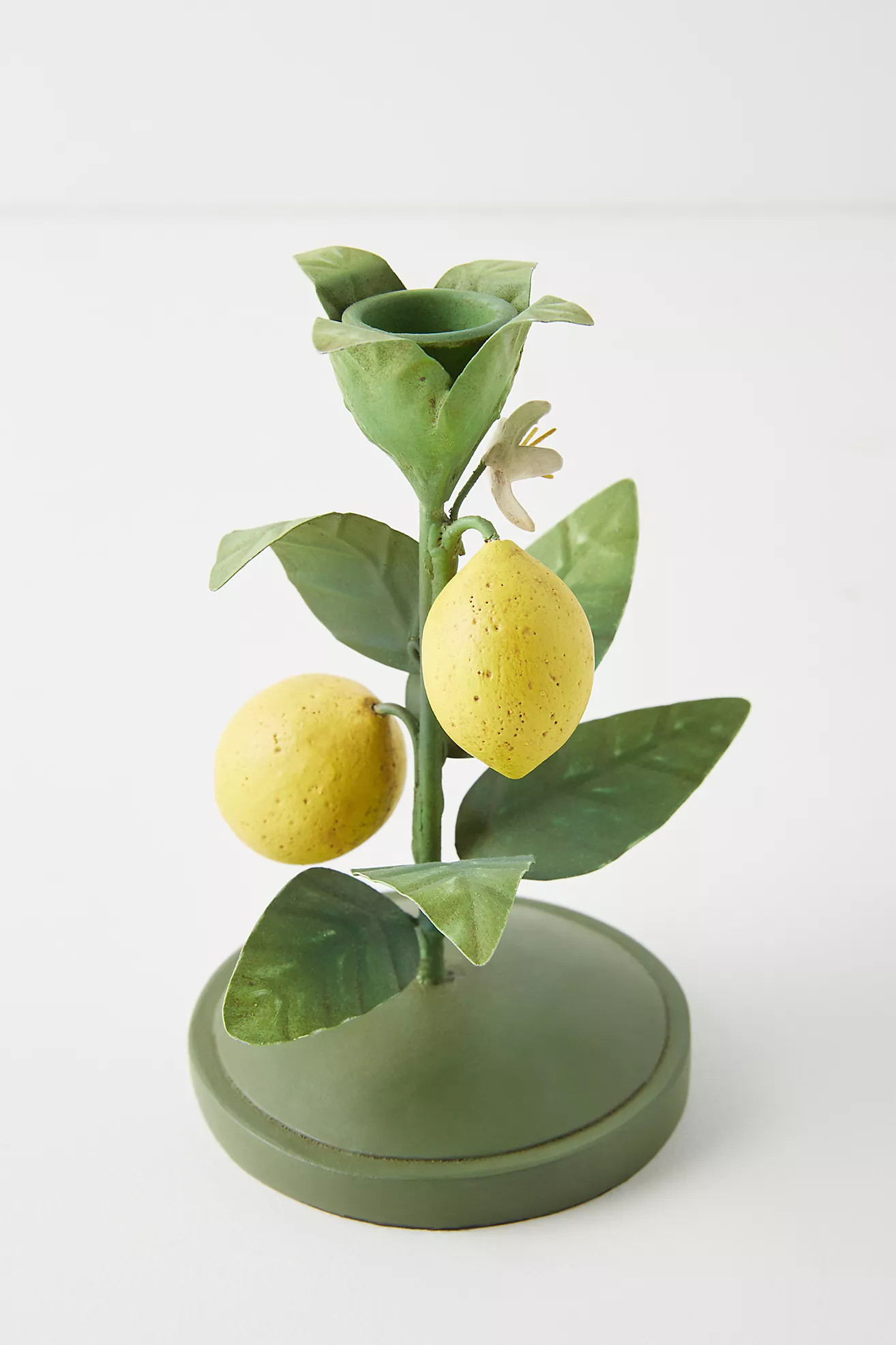 Lemon Taper Candlestick | Anthropologie (US)