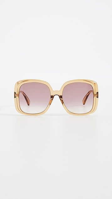 Pop Web Oversized Square Sunglasses | Shopbop