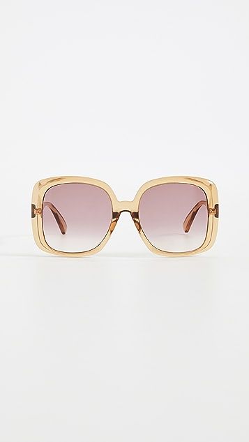 Pop Web Oversized Square Sunglasses | Shopbop