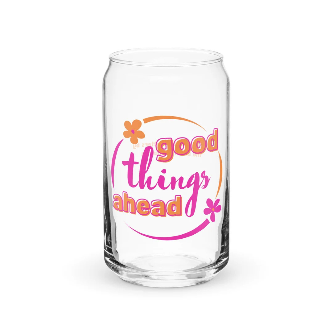 Good Things Ahead Can-shaped Glass - Mental Health Matters by the Banannie Diaries - Volume: 16 O... | Etsy (US)