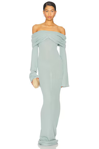SER.O.YA Xenia Maxi Dress in Frosted Sea from Revolve.com | Revolve Clothing (Global)
