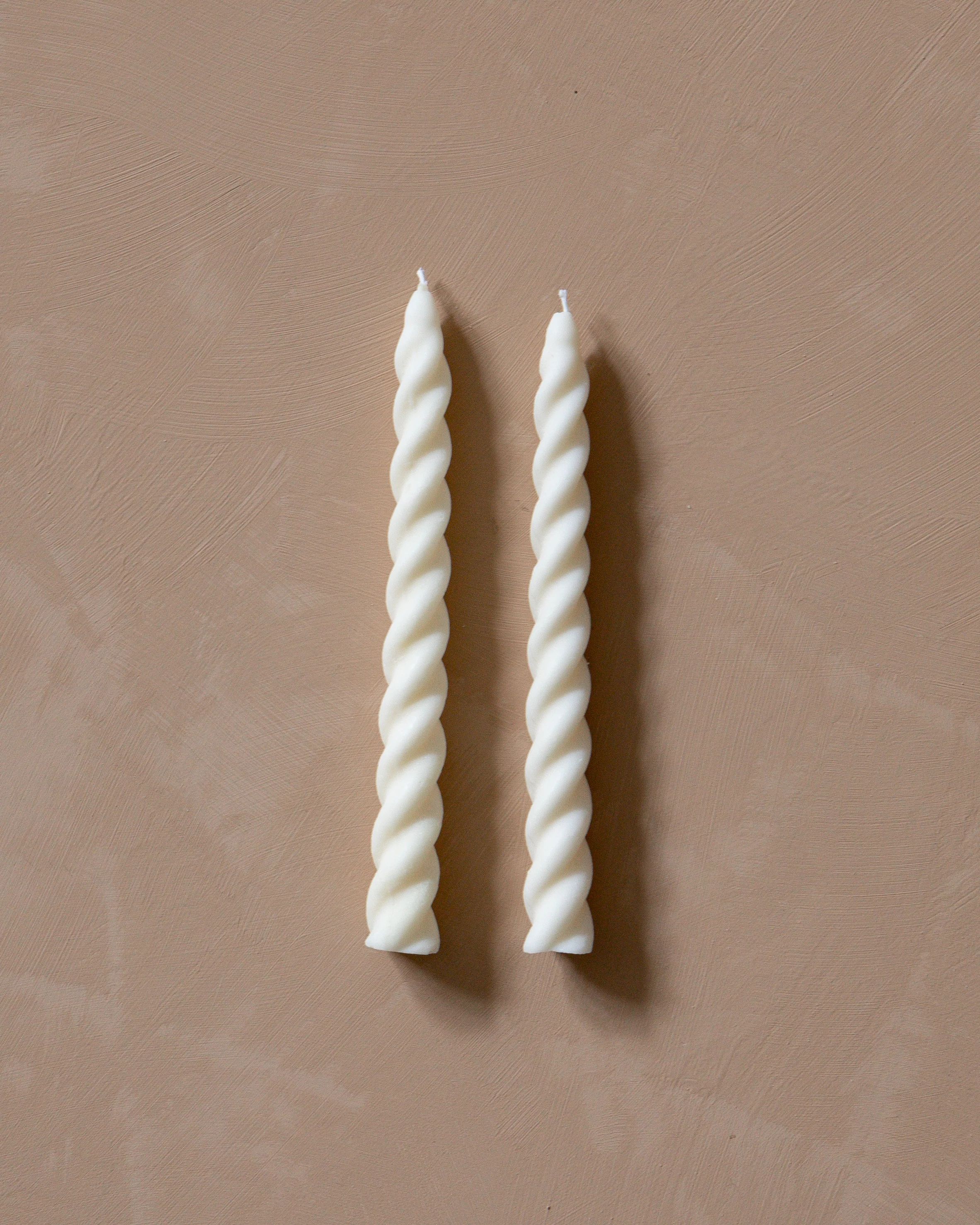 Pirouette Taper Candles (S/2) | The Vintage Rug Shop