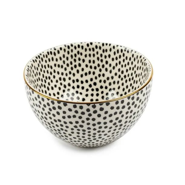 Thyme & Table Dinnerware Assorted Patterns Stoneware Round Snack Bowl - Walmart.com | Walmart (US)