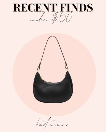 Recent finds under $50 - black saddle bag for fall 

#LTKunder50 #LTKunder100 #LTKstyletip