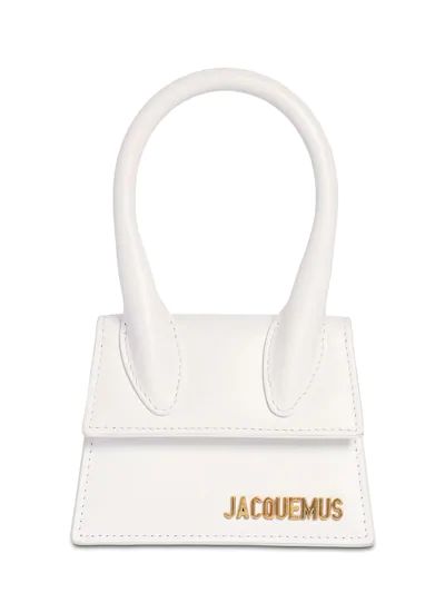 Jacquemus - Le chiquito leather top handle bag - White | Luisaviaroma | Luisaviaroma