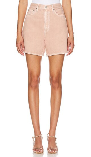 AGOLDE Stella Short in Pink. - size 27 | Revolve Clothing (Global)