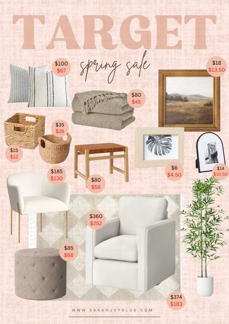Target Spring Sale! 🌿

Spring, sale, home, decor, furniture, living room 

Follow @sarah.joy for more sale finds! 

#LTKfindsunder100 #LTKhome #LTKsalealert
