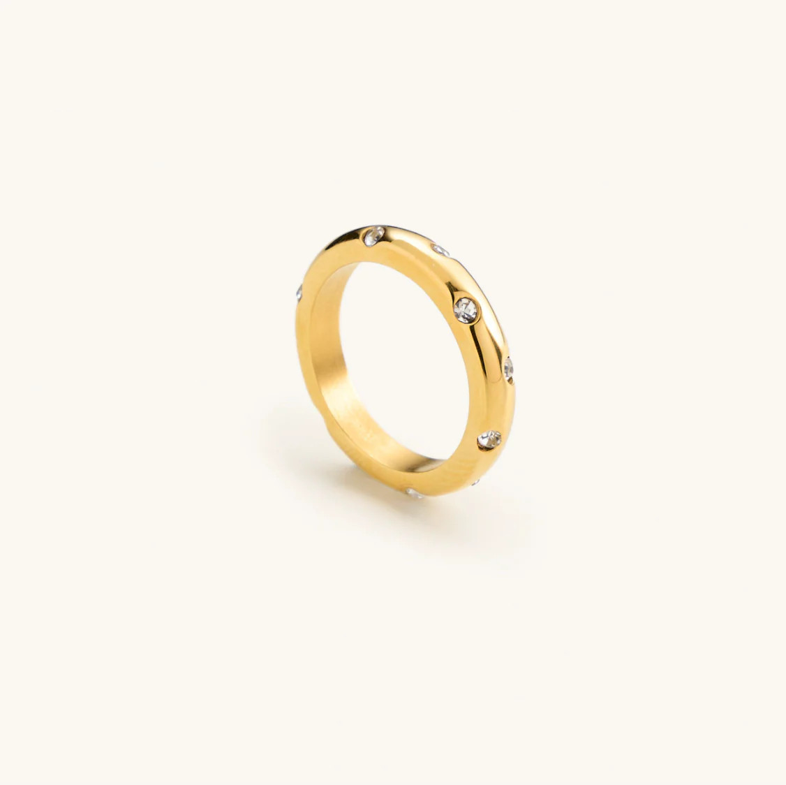 Bubble Pave Crystal Ring | Nikki Smith Designs