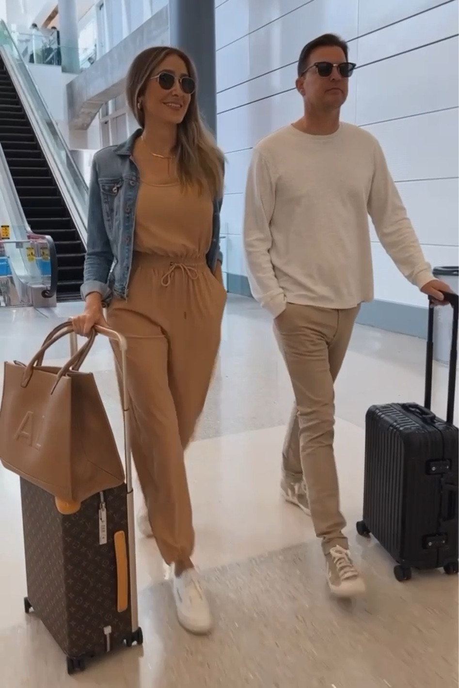 Couples fashion / airport outfit ideas 
Comfortable and stylish 


#LTKstyletip #LTKxNSale #LTKtravel
