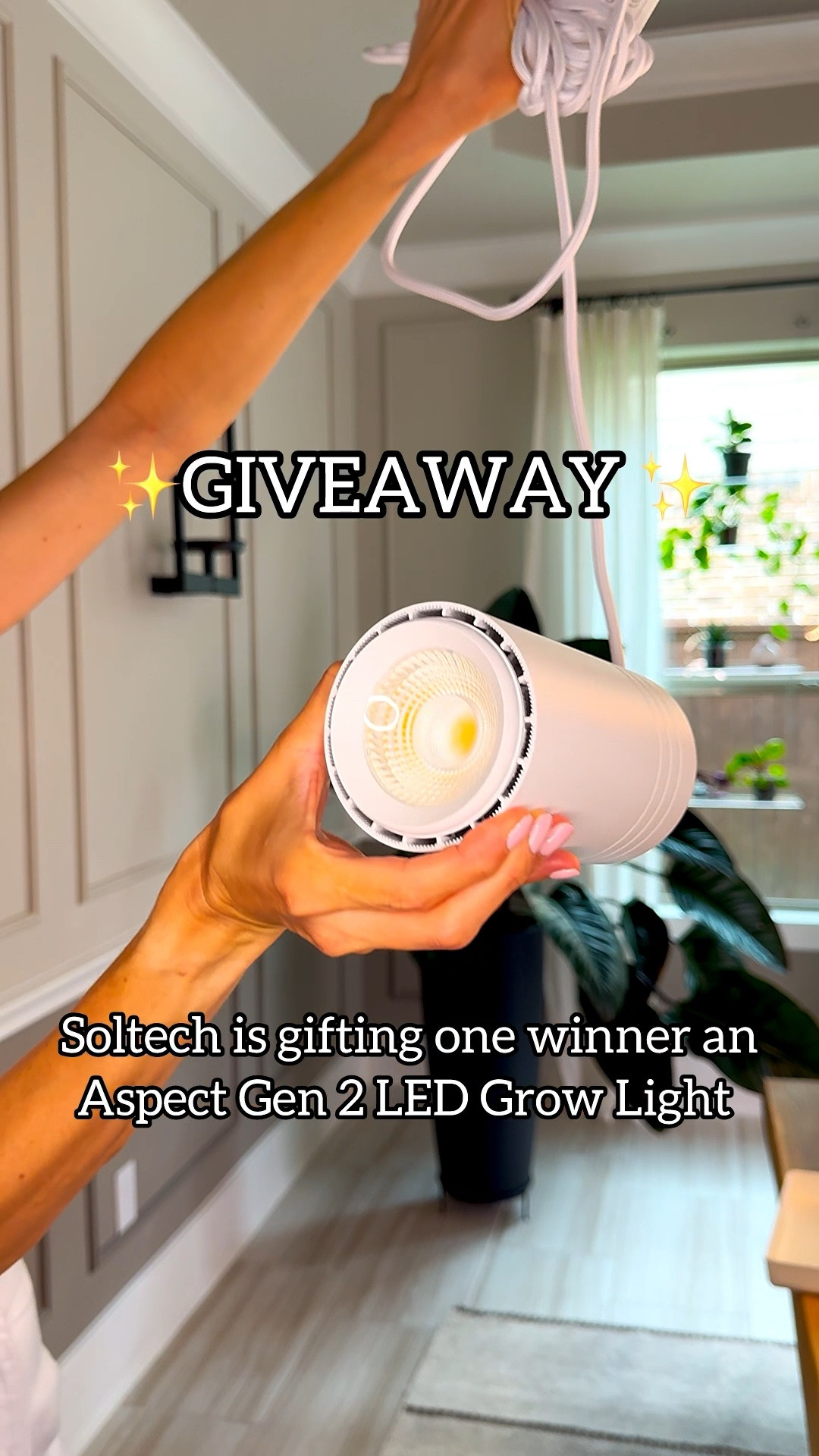 ✨ GIVEAWAY TIME ✨

Want to win the Aspect Gen 2 LED Grow Light from Soltech? 🌿

To enter:
✔️ Follow me
✔️ Follow @Soltech
✔️ Like this post
✔️ Tag a friend in the comments

The more friends you tag, the more chances you have to win 👀✨

One lucky winner will be announced Friday, January 30.
Honestly, it’s the perfect time of year to treat yourself (and your plants) to something like this 😉🌱

grow light for houseplants | indoor plant lighting | plant care essentials | low light plants | plant mom favorites

#plantgiveaway #growlight #houseplantcare #plantmom #indoorplants

#LTKOver40 #LTKHome #LTKmomlife