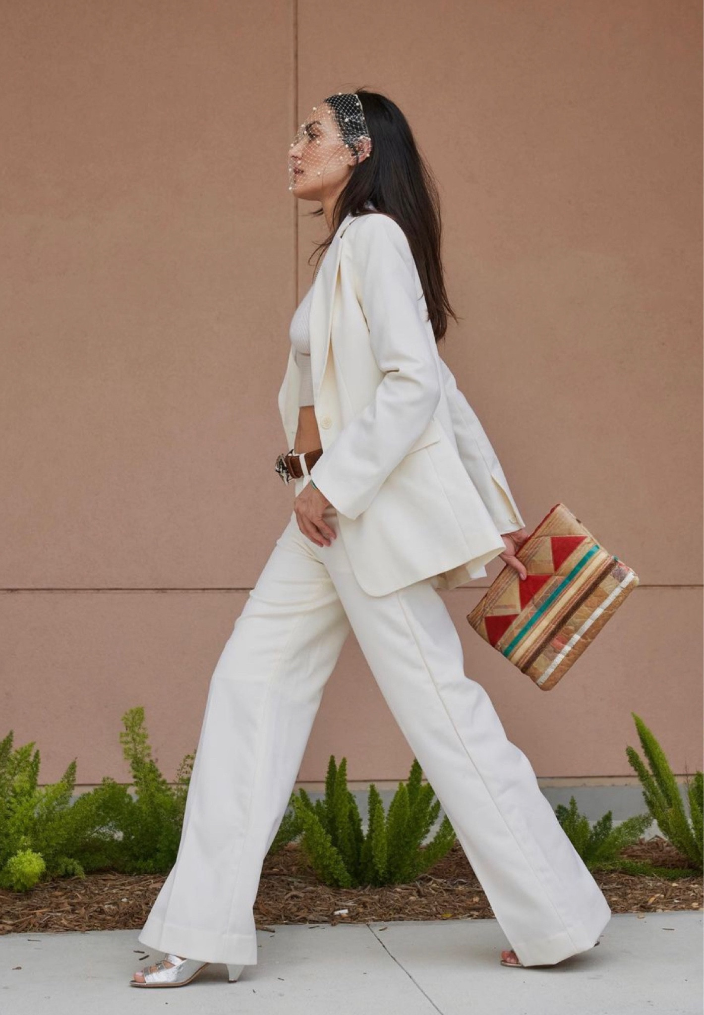 White suit Bianca Jagger vibes🤍 Adding some western to the suit, makes it laidback but elegant at the same time

#LTKStyleTip #LTKWorkwear #LTKSeasonal