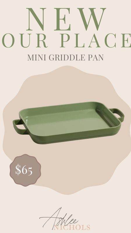 New from our place the mini griddle pan is sooo cute!! Comes in SO many colors too!!

New kitchen, kitchen finds, our place, mini griddle pan

#LTKfindsunder100 #LTKhome #LTKSeasonal