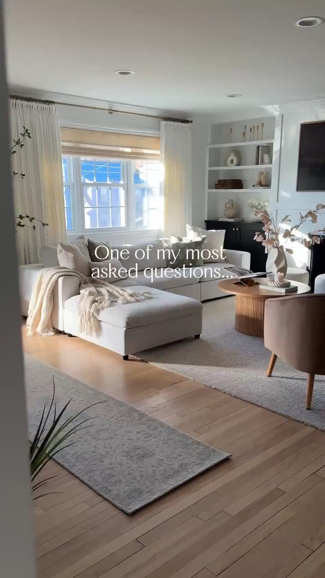 One of my most asked questions: Where’s your couch from? ✨
Totally get it—it’s neutral, modern, modular, and best of all… fully washable. A total win for kids, pets, and honestly, me too.

My only regret? Not ordering it sooner.

Thinking about a living room refresh? Keep scrolling to shop the look!
.
.
.
#CozyModernHome #ModularSofa #WashableCouch #FamilyFriendlyLiving #LivingRoomGoals
#LTKHomeFinds #LTKStyleEdit #LTKLivingRoom