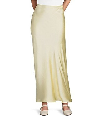TOPSHOP Satin Maxi Bias Skirt - 8 | Dillard's