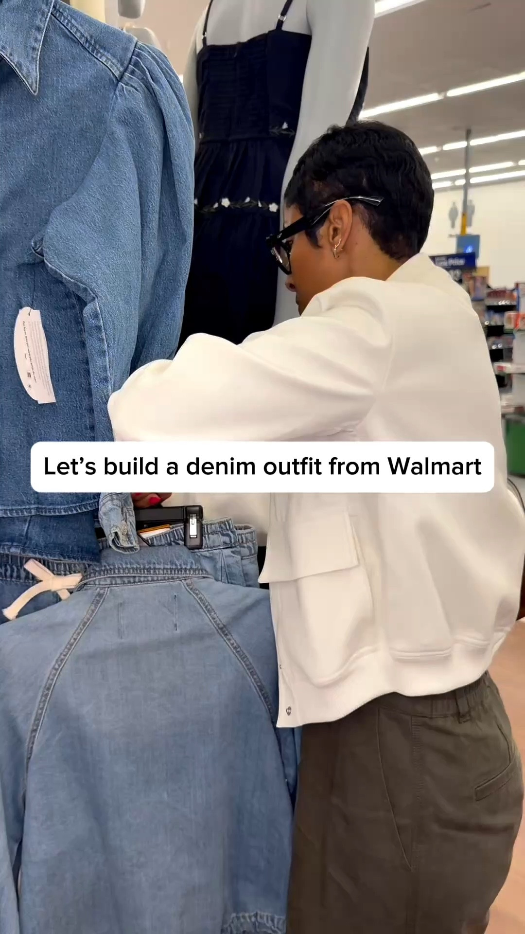 I love these denim pieces from Walmart! The barrel jeans are chic and so cute, they run from size 0 up to a 26. The jacket runs from a XS  to a 4X. They are true to size and definitely an add to cart moment!

#LTKPetite