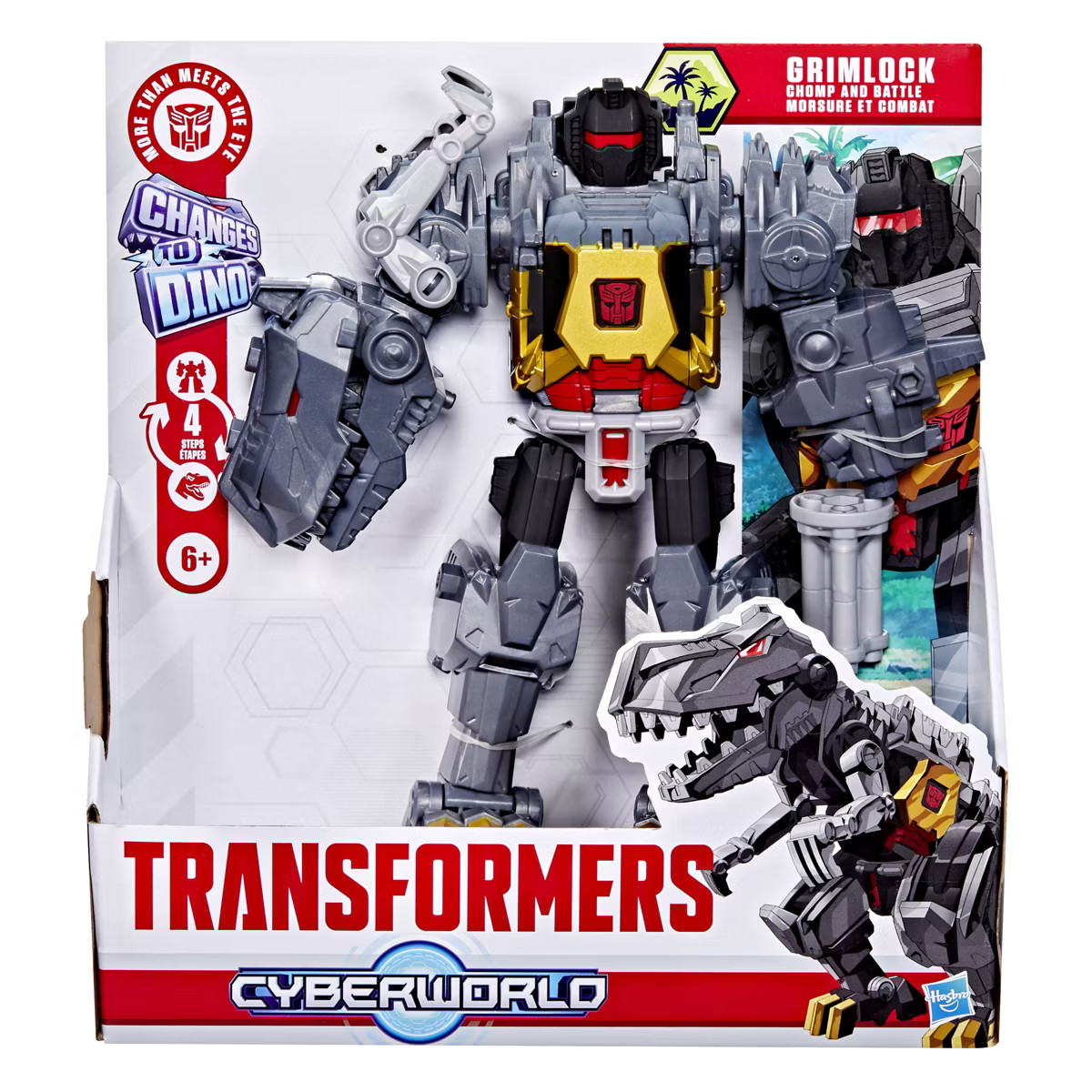 Transformers CYBERWORLD Grimlock Chomp & Battle | Target