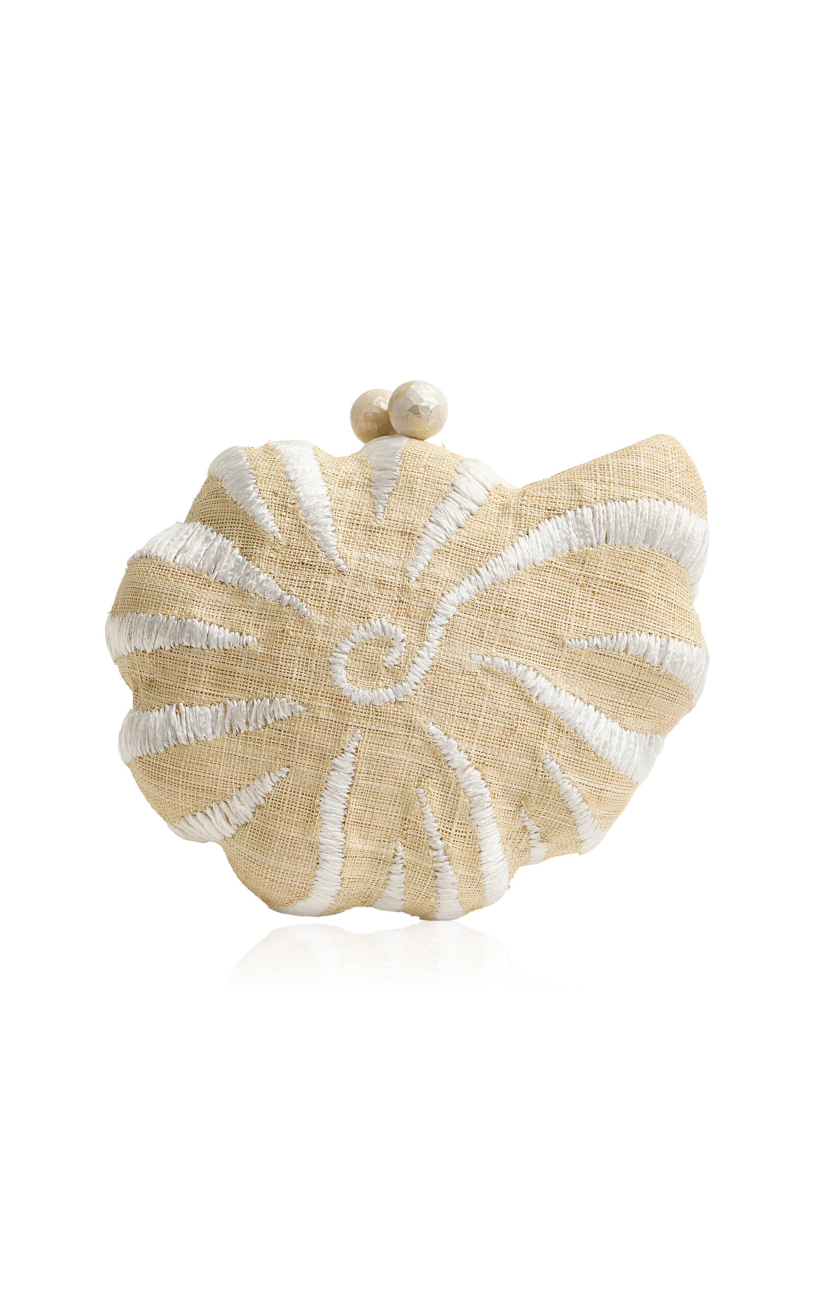 Kahala Raffia Clutch Bag | Moda Operandi (Global)