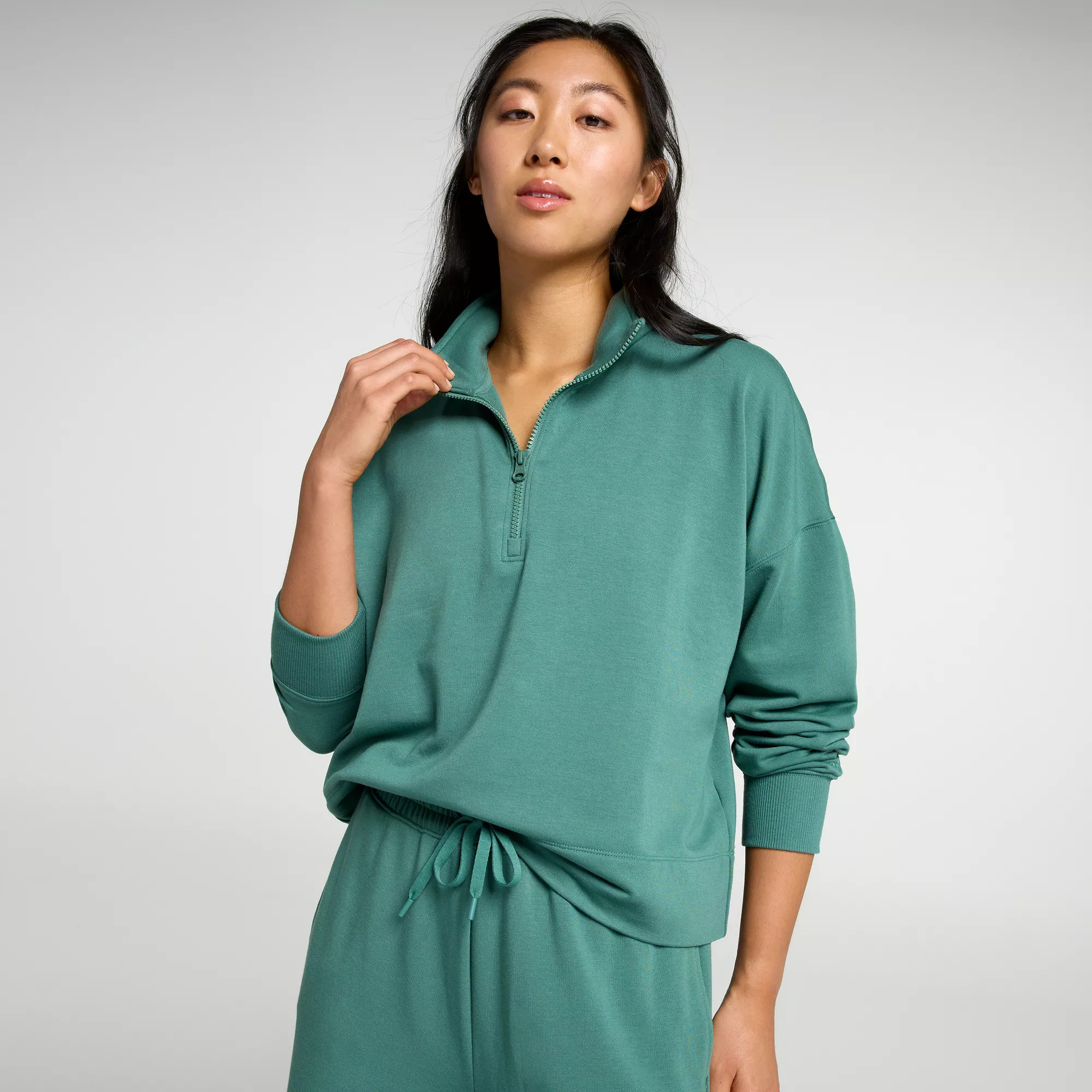 DSG Women's So Soft 1/2 Zip, Medium, Dark Green | DICK'S Sporting Goods