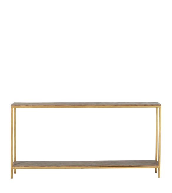 Amarolo Narrow Console Table - Natural | OKA US