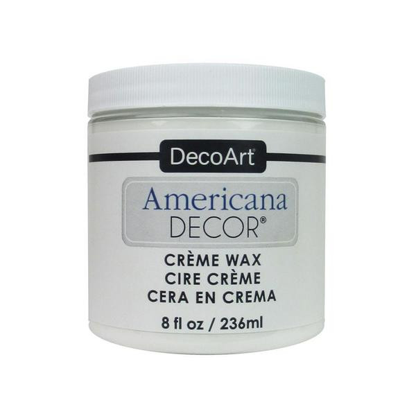 Decoart Americana Decor Creme Wax 8oz White | Bed Bath & Beyond