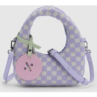 Checkered Mini Bag - Purple Checkered / One-Size | Urban Revivo