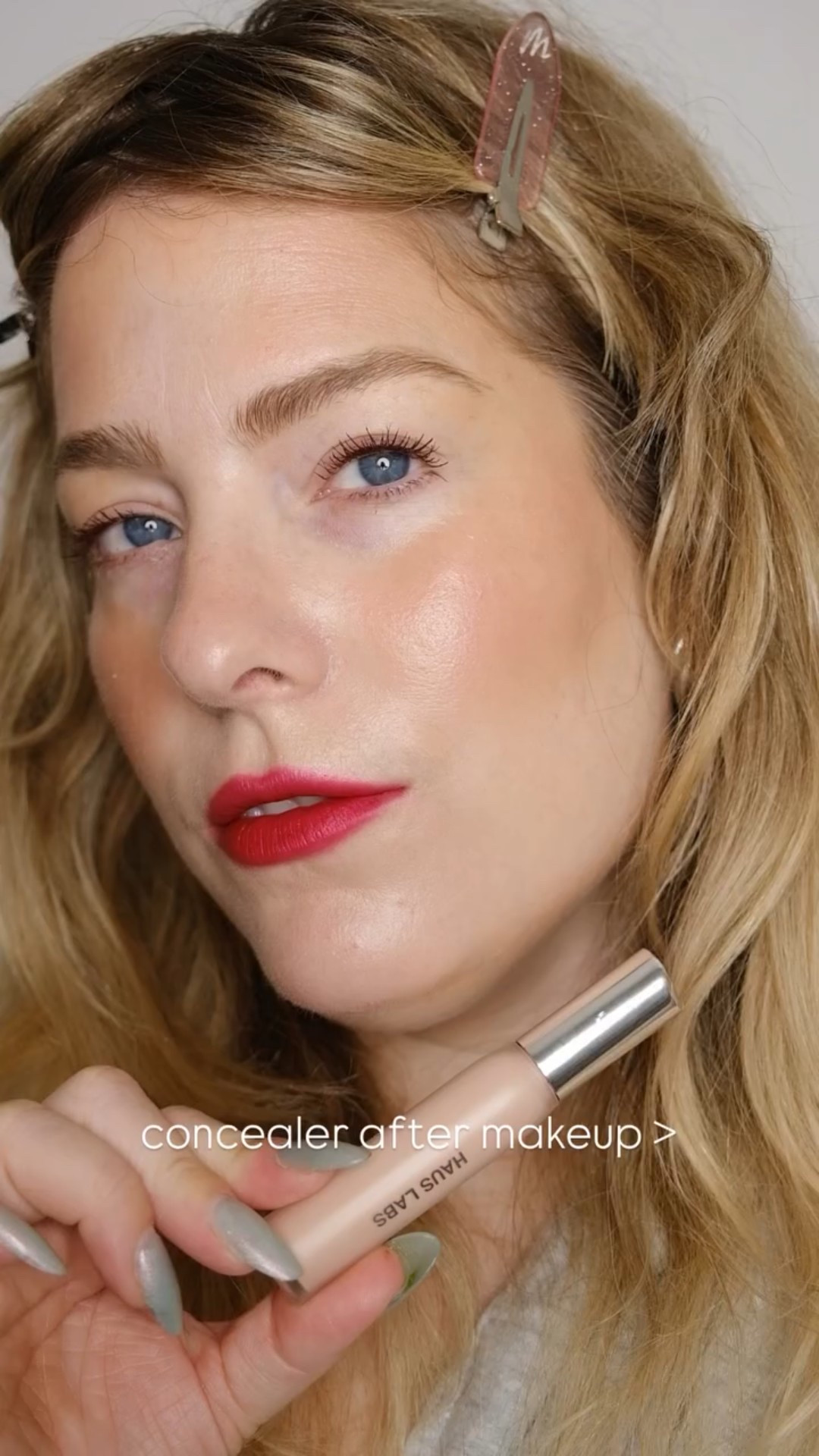 Every time I teach a makeup class or do someone’s makeup, I get the same question: 

“Wait… why haven’t we done concealer yet?”
⠀
Because saving concealer for last (before powder, always) is elite. 

It brings the whole look together—melts everything in, softens the edges, and creates that seamless, diffused finish with just the right amount of structure.
⠀
And without fail, clients always say:
“Wait… I’ve been using way too much concealer.”
Yep. This technique helps you use less product but get way more impact. Soft dimension, a more youthful effect, and no cakey buildup.
⠀
Try it once. You’ll never go back.
#ConcealerHack #EffortlessBeauty #GlowEdit #MakeupTips #SeamlessSkin