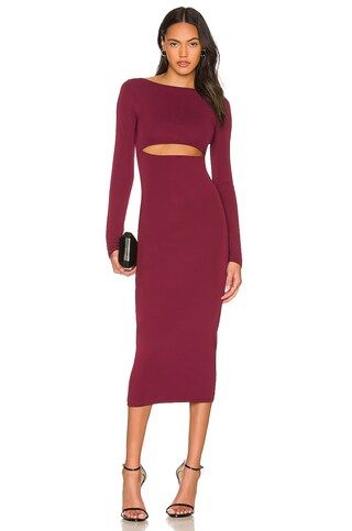 Not Yours To Keep Amori Midi Dress in Huckleberry from Revolve.com | Revolve Clothing (Global)