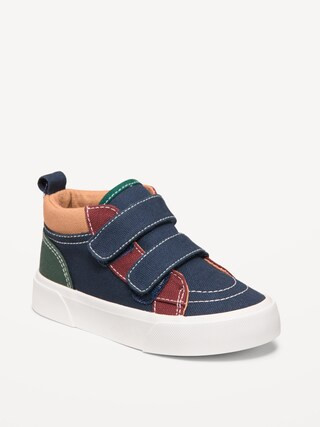 Canvas Double Secure-Strap Sneakers for Toddler Boys | Old Navy (CA)