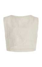 Exclusive Martina Linen Crop Top | Moda Operandi (Global)